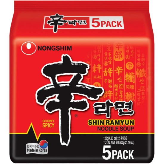 Nongshim Shin Ramyun 5X120g