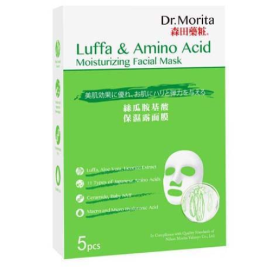 Dr. Morita Luffa & Amino Acid Moist Mask 5's