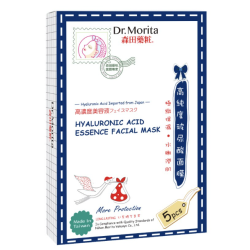 Dr. Morita Hyaluronic Acid Essence Postal Mask 5's 