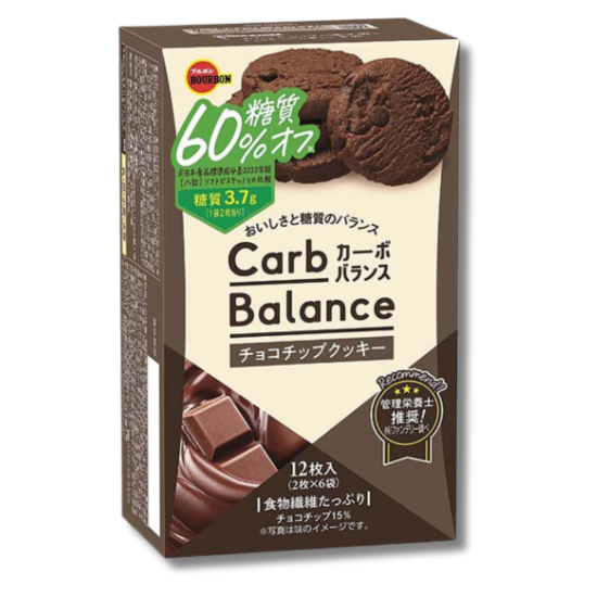 Bourbon Carb Balance Choco Chip 104g