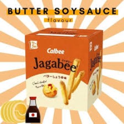 Calbee Jagabee Butter Soy Sauce Flavor 75g