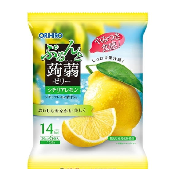 ORIHIRO KONNYAKU JELLY LEMON