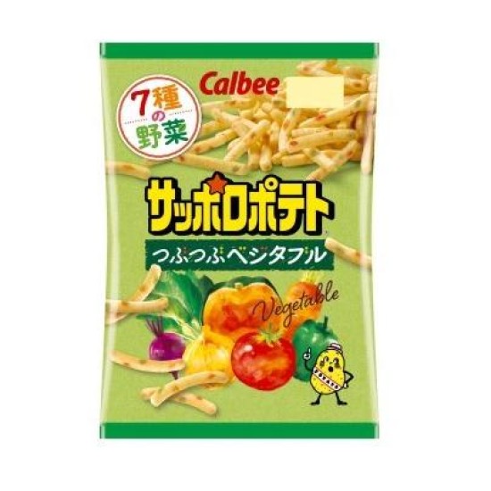 Calbee Sapporo Potato Tsubu Vege