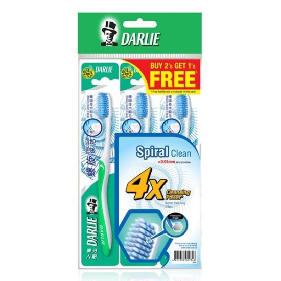 Darlie For Him Toothbrush Soft 3 Units