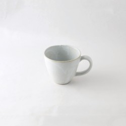 Mountain round mug white