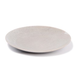 Apollonia 11" dinner plate gray