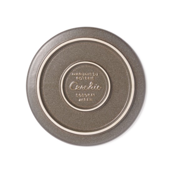 Cerchio 6.5sun plate dark gray