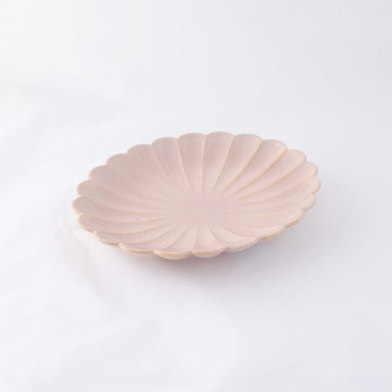 Blossom 6.5 sun oval plate light pink