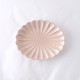 Blossom 6.5 sun oval plate light pink