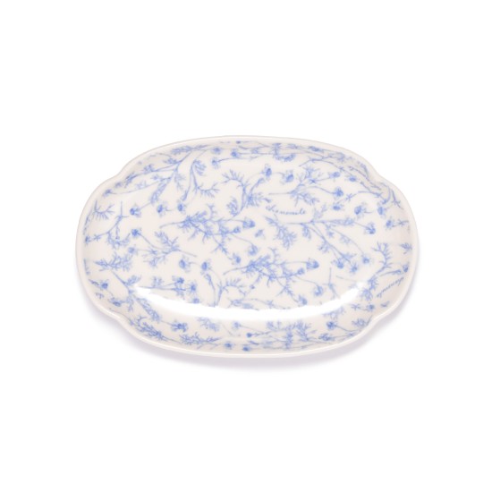 Chamomile oval plate