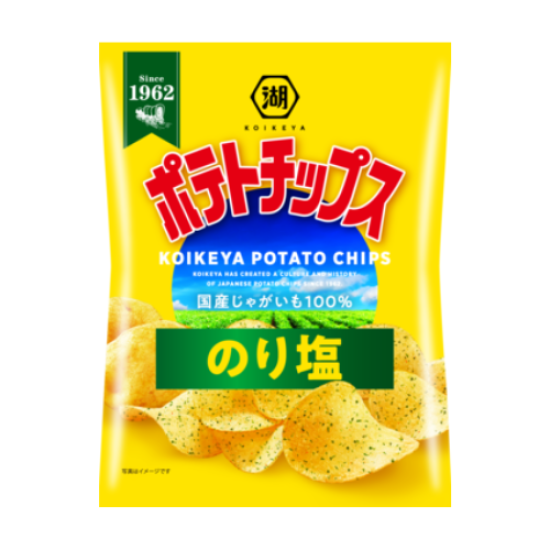 KOIKEYA PO/CHIPS SEAWEED&SALT 60G