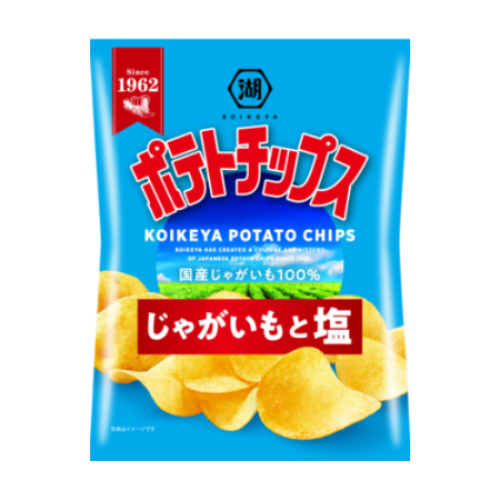 Koikeya Salt Potato Chips 60G