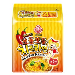 Ottogi Spicy Cheese Ramen Multipack 111Gx4