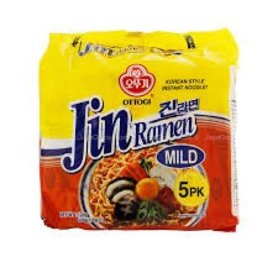 Ottogi Jin Ramen Mild 120gx5