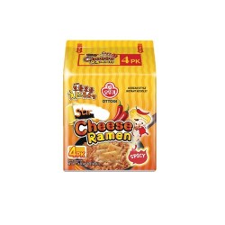 Ottogi Stir Fry Cheese Ramen Spicy 130Gx4