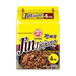 Ottogi Jin Jjajang Ramen Multipack 135Gx4