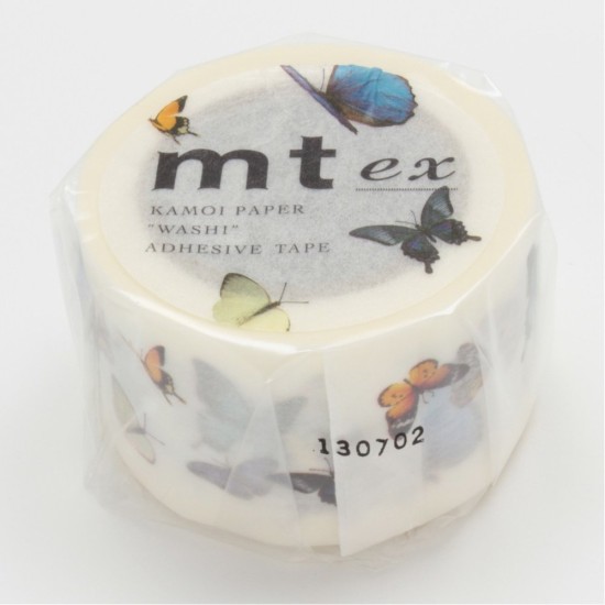 MTEX1P30 MT Washi Masking Tape Ex Butterfly (30MM)