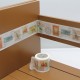 MTEX1P27 Washi Masking Tape Ex Stamp